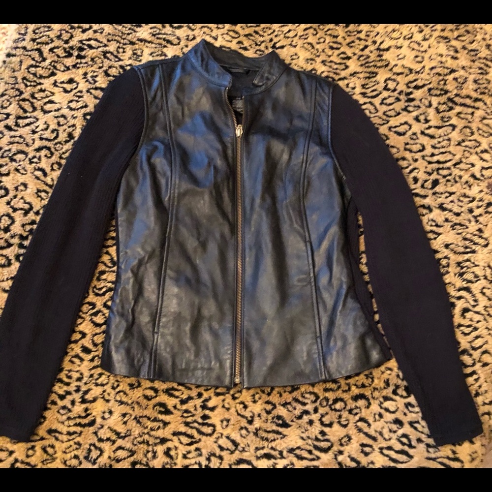 Women’s lightweight leather jacket